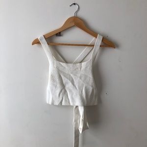 Knit Wrap-Around Top from Aritzia